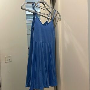 Topshop babydoll dress size 2 in blue.